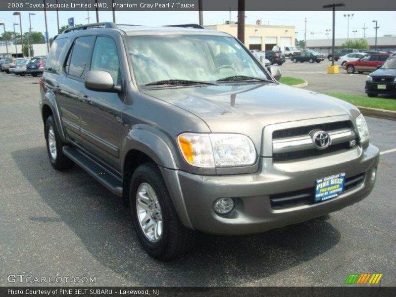 Phantom Gray Pearl / Taupe 2006 Toyota Sequoia Limited 4WD