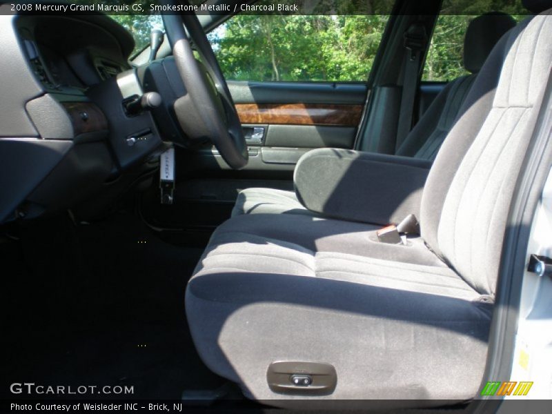 Smokestone Metallic / Charcoal Black 2008 Mercury Grand Marquis GS