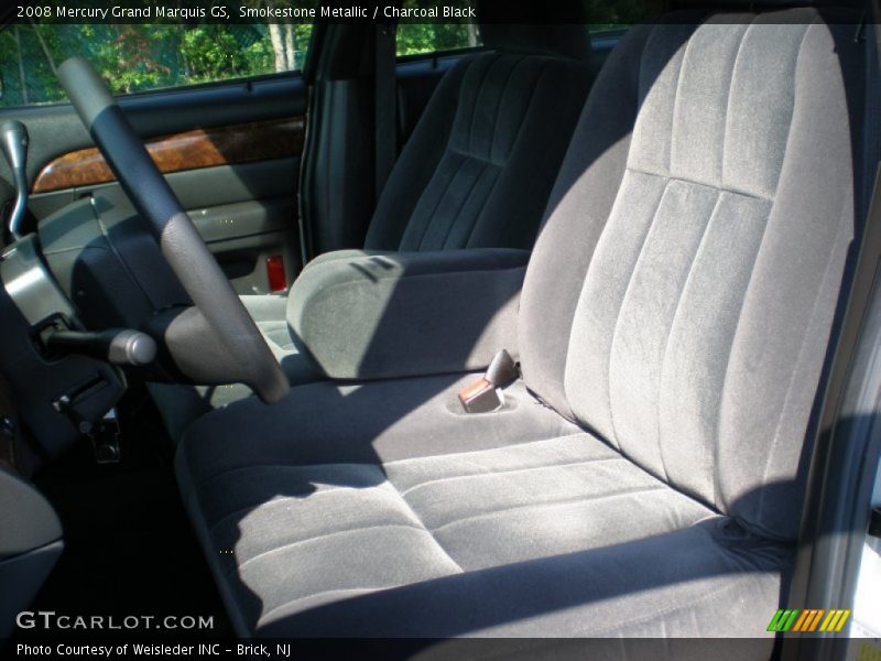 Smokestone Metallic / Charcoal Black 2008 Mercury Grand Marquis GS