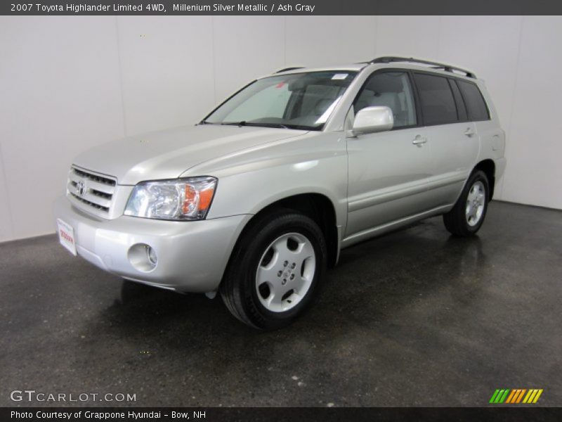 Millenium Silver Metallic / Ash Gray 2007 Toyota Highlander Limited 4WD