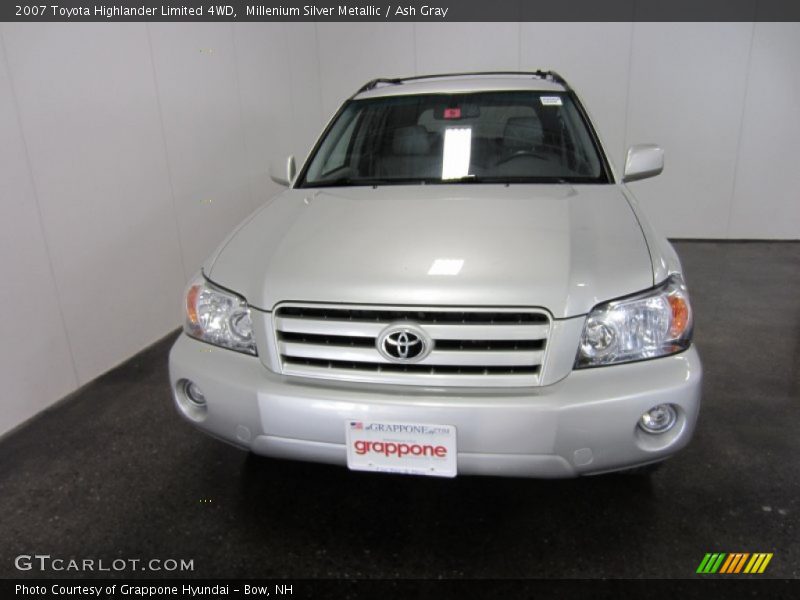 Millenium Silver Metallic / Ash Gray 2007 Toyota Highlander Limited 4WD