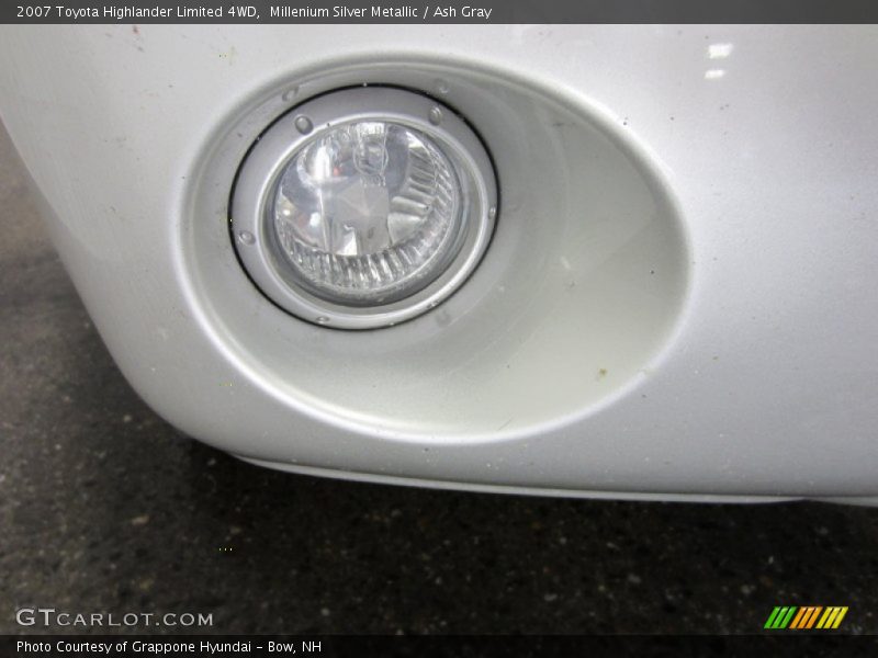 Millenium Silver Metallic / Ash Gray 2007 Toyota Highlander Limited 4WD