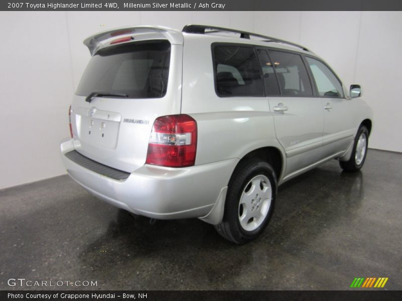 Millenium Silver Metallic / Ash Gray 2007 Toyota Highlander Limited 4WD