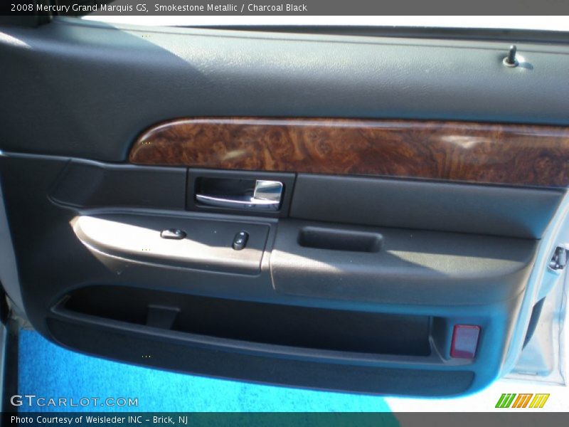 Smokestone Metallic / Charcoal Black 2008 Mercury Grand Marquis GS