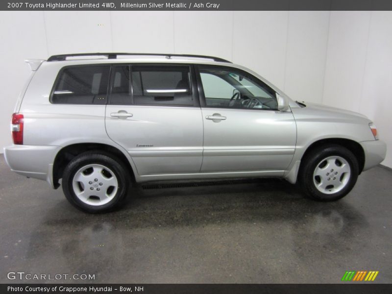 Millenium Silver Metallic / Ash Gray 2007 Toyota Highlander Limited 4WD