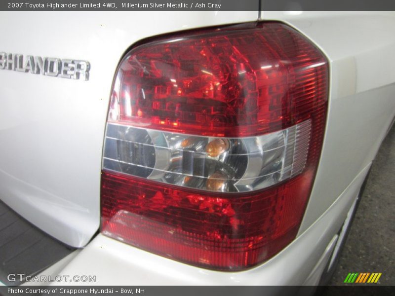 Millenium Silver Metallic / Ash Gray 2007 Toyota Highlander Limited 4WD