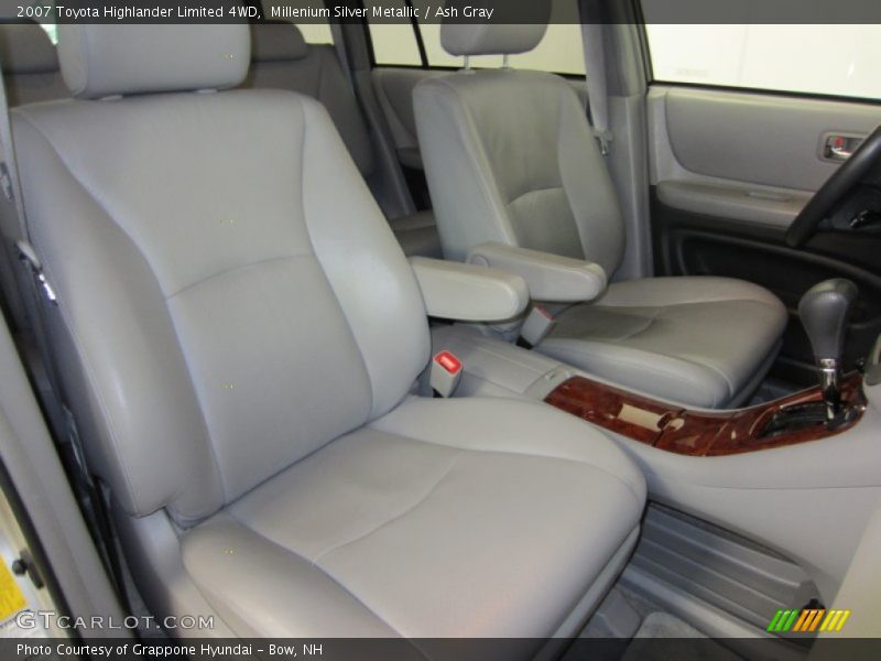 Millenium Silver Metallic / Ash Gray 2007 Toyota Highlander Limited 4WD