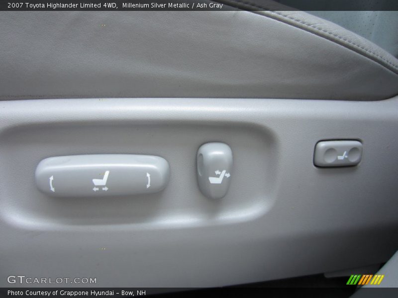 Millenium Silver Metallic / Ash Gray 2007 Toyota Highlander Limited 4WD