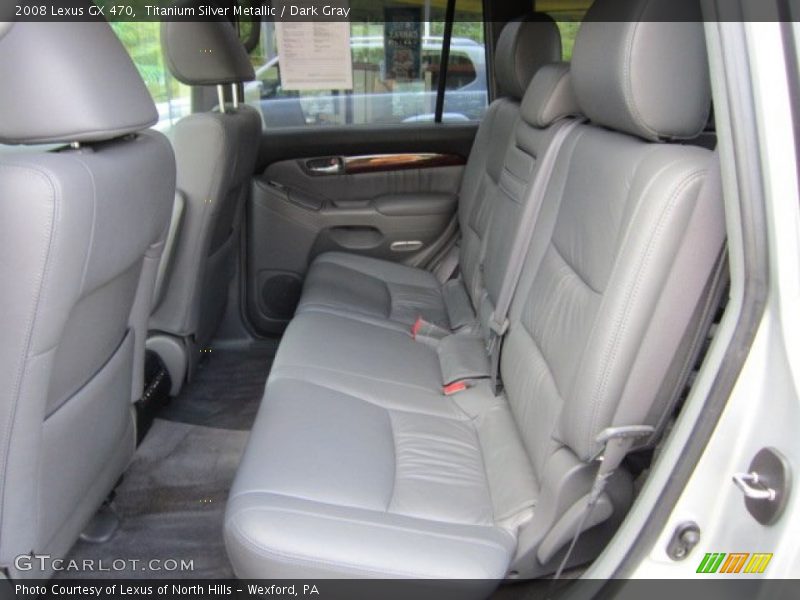 Titanium Silver Metallic / Dark Gray 2008 Lexus GX 470