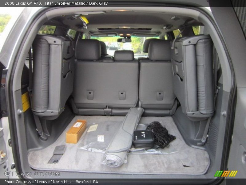 Titanium Silver Metallic / Dark Gray 2008 Lexus GX 470