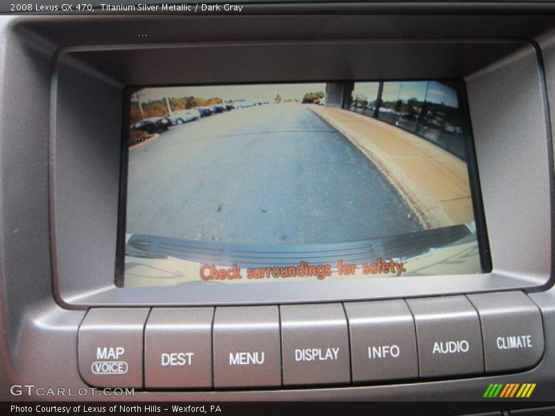 Titanium Silver Metallic / Dark Gray 2008 Lexus GX 470