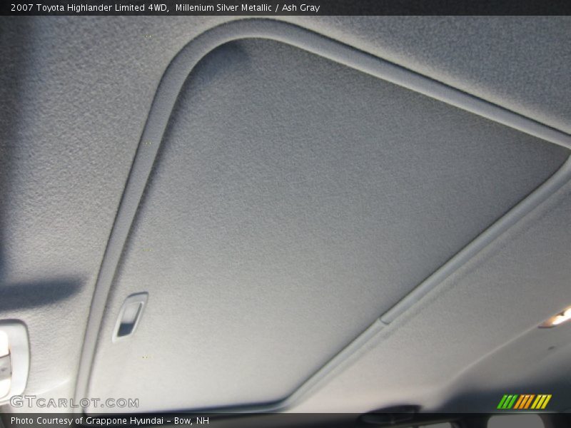 Millenium Silver Metallic / Ash Gray 2007 Toyota Highlander Limited 4WD