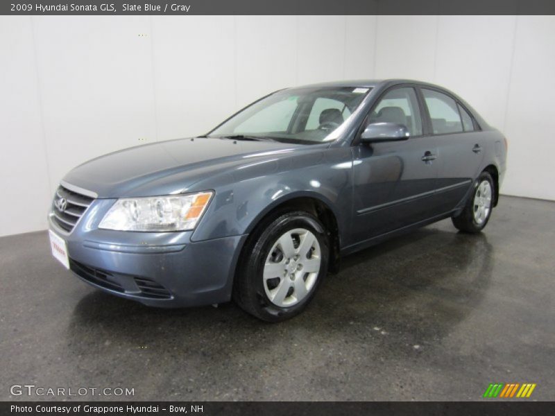 Slate Blue / Gray 2009 Hyundai Sonata GLS