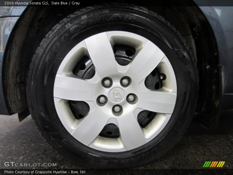 Slate Blue / Gray 2009 Hyundai Sonata GLS