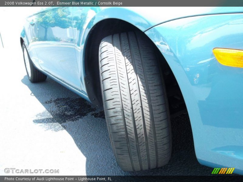 Eismeer Blue Metallic / Cornsilk Beige 2008 Volkswagen Eos 2.0T