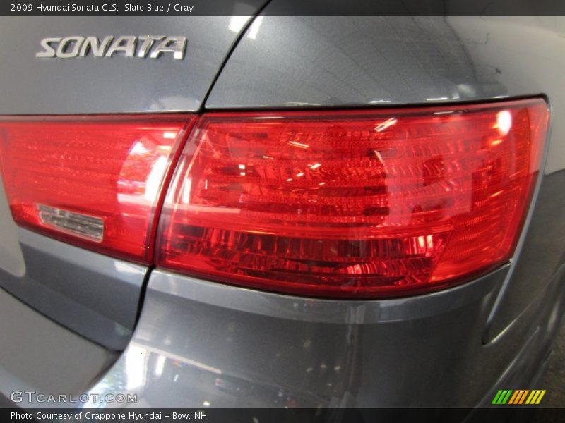 Slate Blue / Gray 2009 Hyundai Sonata GLS