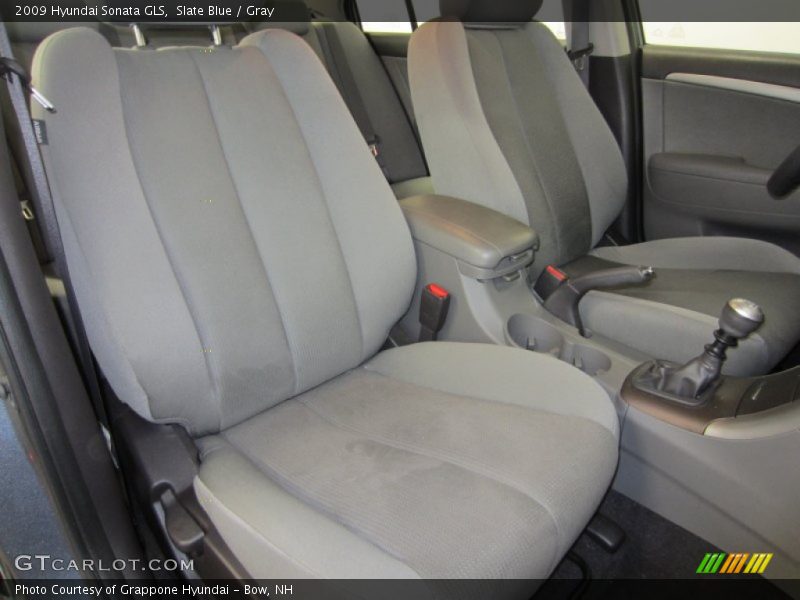 Slate Blue / Gray 2009 Hyundai Sonata GLS