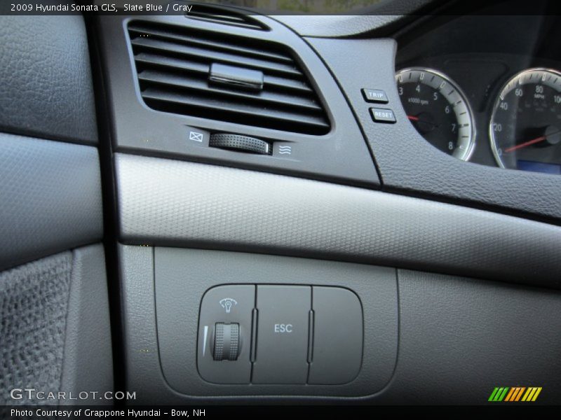 Slate Blue / Gray 2009 Hyundai Sonata GLS