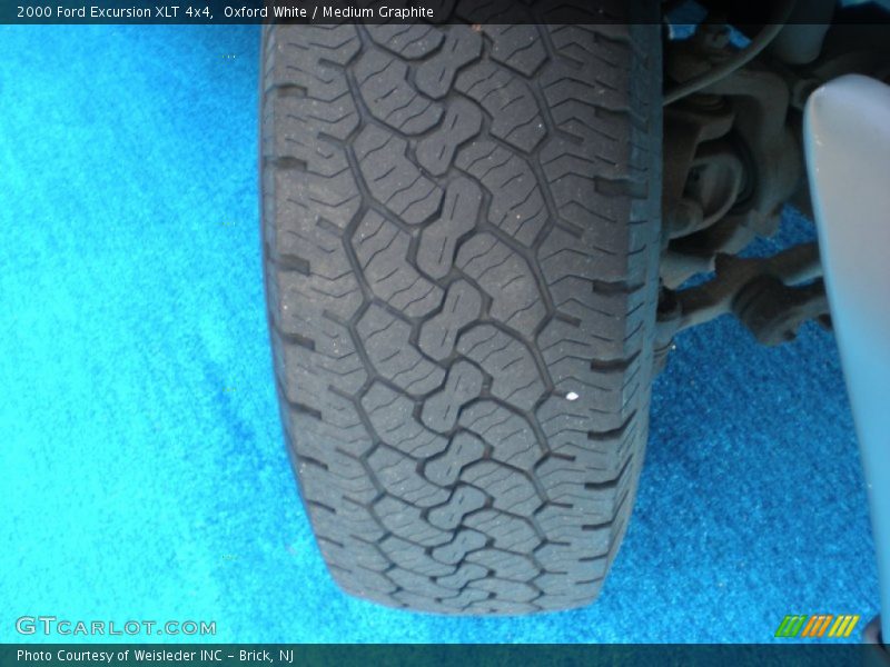 Oxford White / Medium Graphite 2000 Ford Excursion XLT 4x4