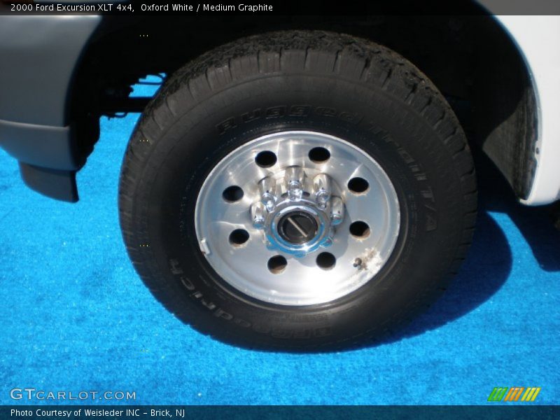 Oxford White / Medium Graphite 2000 Ford Excursion XLT 4x4