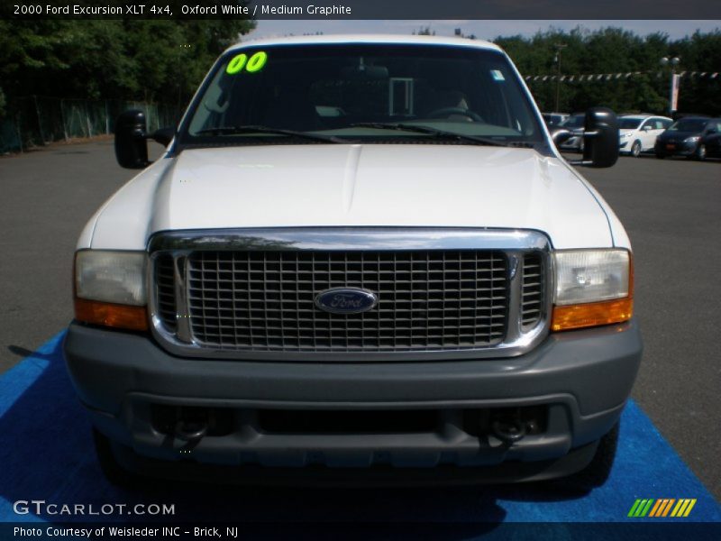 Oxford White / Medium Graphite 2000 Ford Excursion XLT 4x4