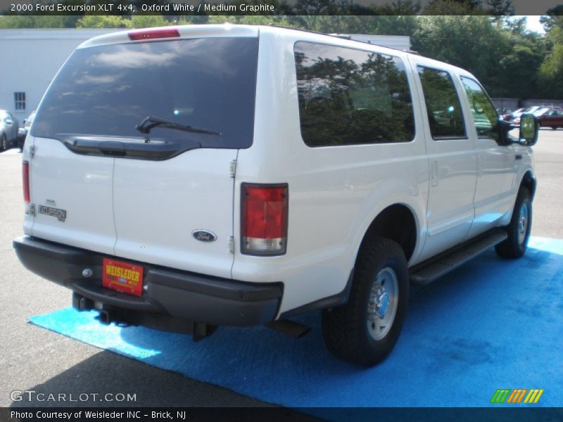 Oxford White / Medium Graphite 2000 Ford Excursion XLT 4x4