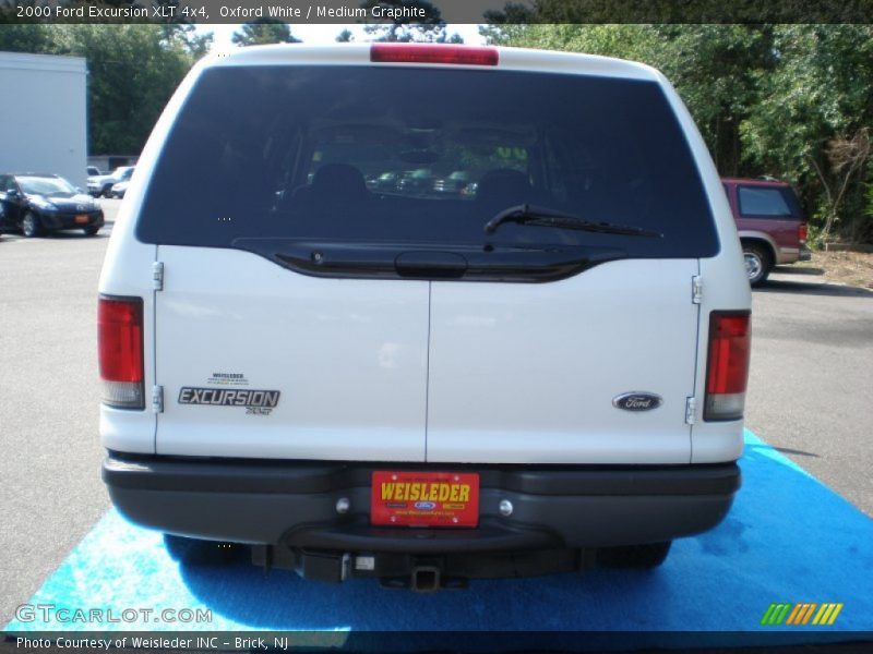 Oxford White / Medium Graphite 2000 Ford Excursion XLT 4x4