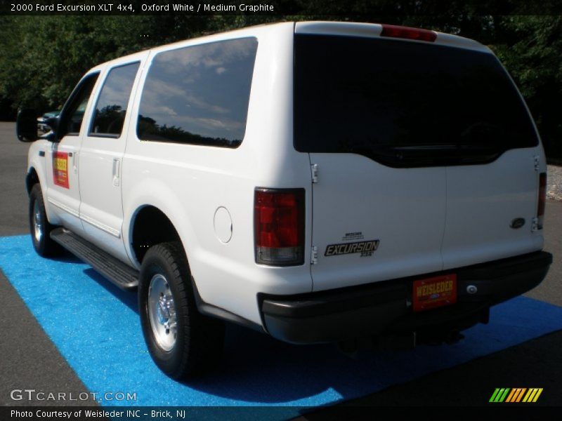 Oxford White / Medium Graphite 2000 Ford Excursion XLT 4x4