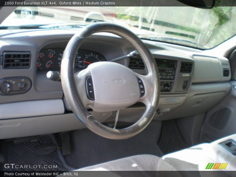 Oxford White / Medium Graphite 2000 Ford Excursion XLT 4x4