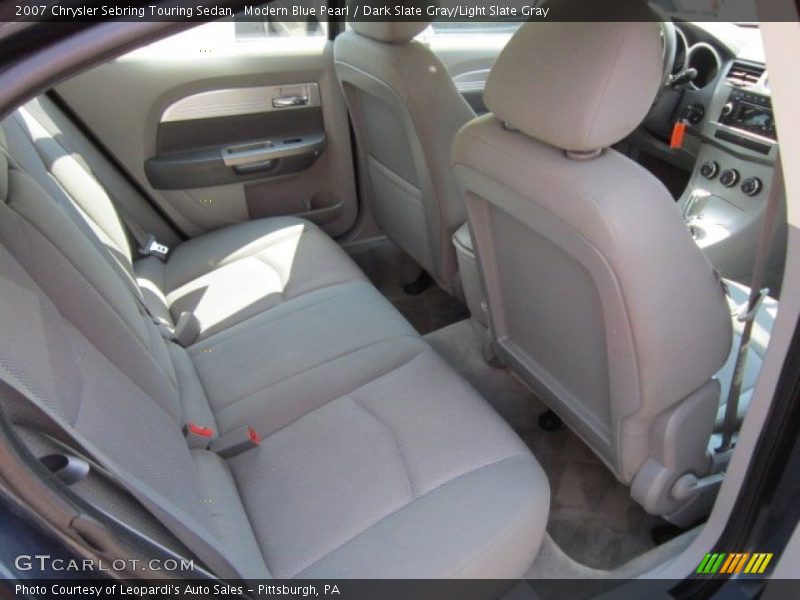 Modern Blue Pearl / Dark Slate Gray/Light Slate Gray 2007 Chrysler Sebring Touring Sedan