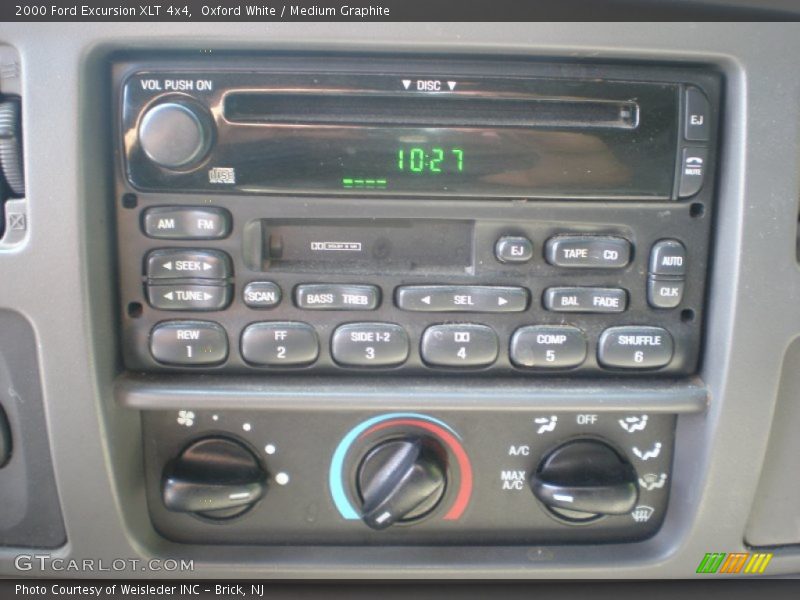 Oxford White / Medium Graphite 2000 Ford Excursion XLT 4x4