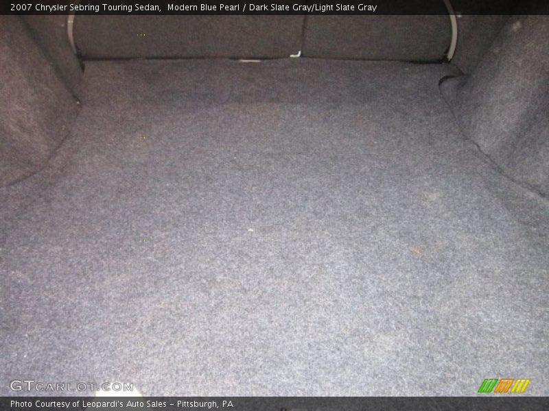 Modern Blue Pearl / Dark Slate Gray/Light Slate Gray 2007 Chrysler Sebring Touring Sedan