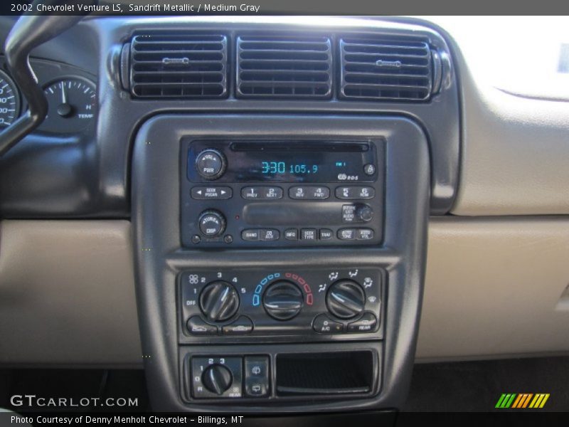 Sandrift Metallic / Medium Gray 2002 Chevrolet Venture LS