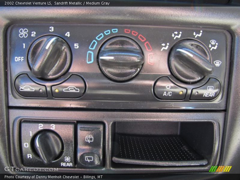 Sandrift Metallic / Medium Gray 2002 Chevrolet Venture LS