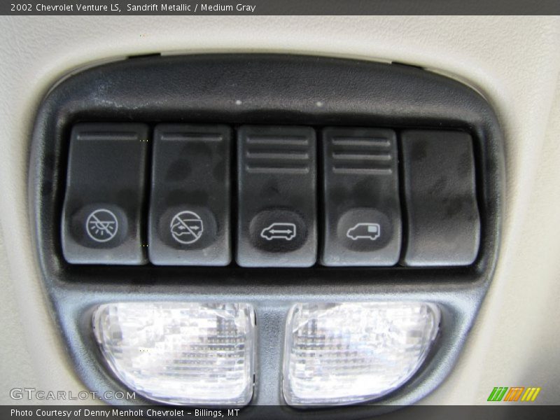 Sandrift Metallic / Medium Gray 2002 Chevrolet Venture LS