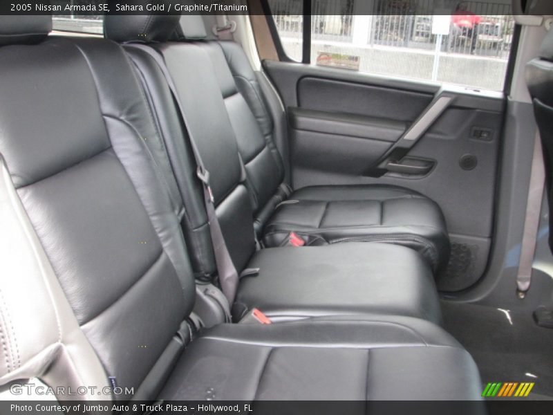 Sahara Gold / Graphite/Titanium 2005 Nissan Armada SE