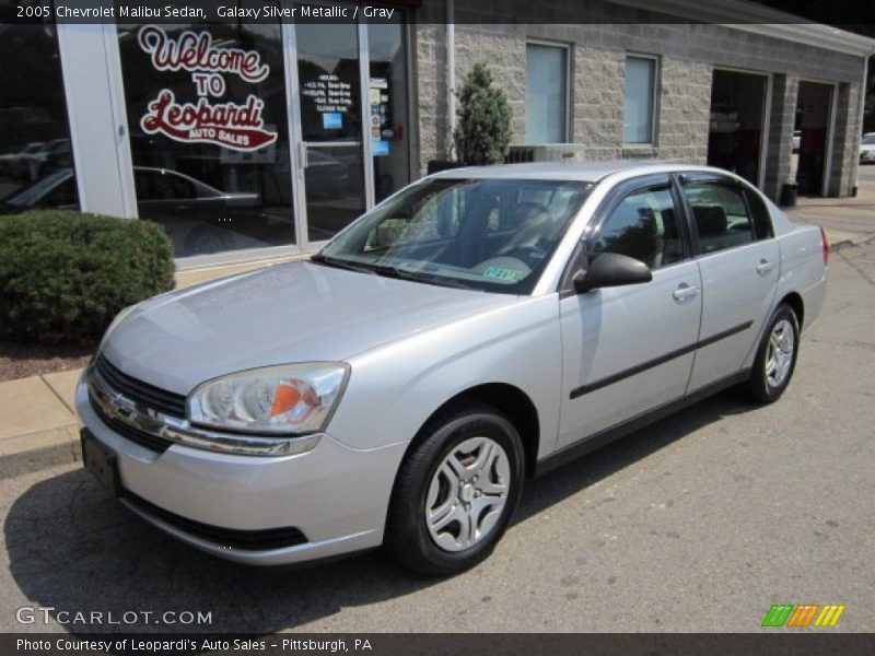Galaxy Silver Metallic / Gray 2005 Chevrolet Malibu Sedan