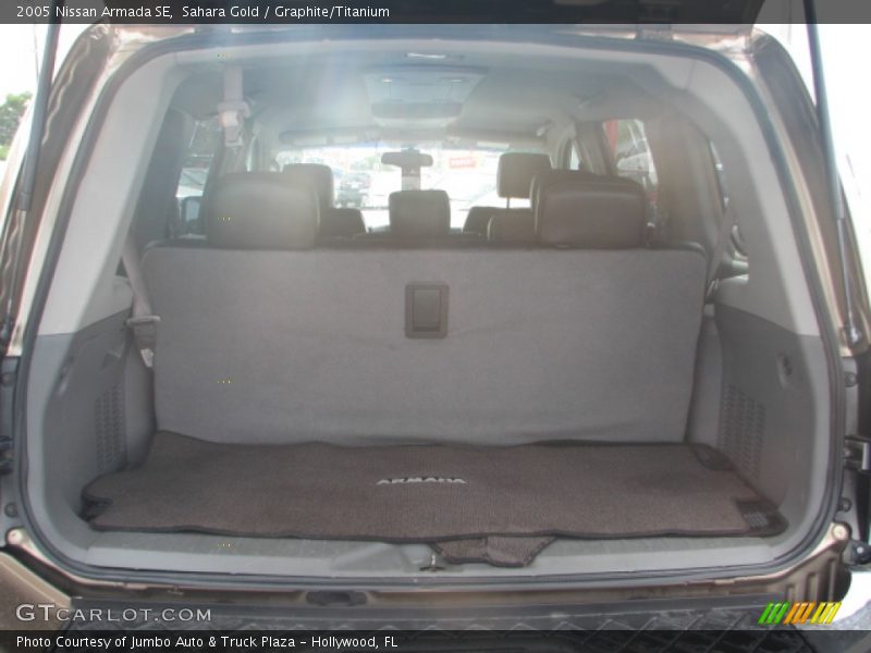 Sahara Gold / Graphite/Titanium 2005 Nissan Armada SE