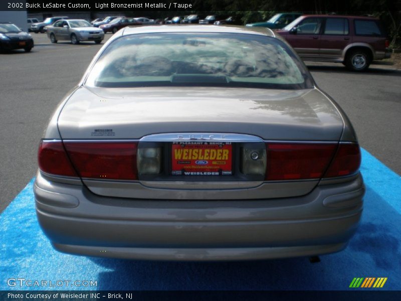 Light Bronzemist Metallic / Taupe 2002 Buick LeSabre Custom