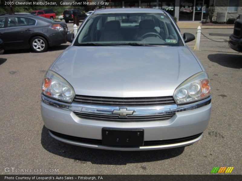 Galaxy Silver Metallic / Gray 2005 Chevrolet Malibu Sedan