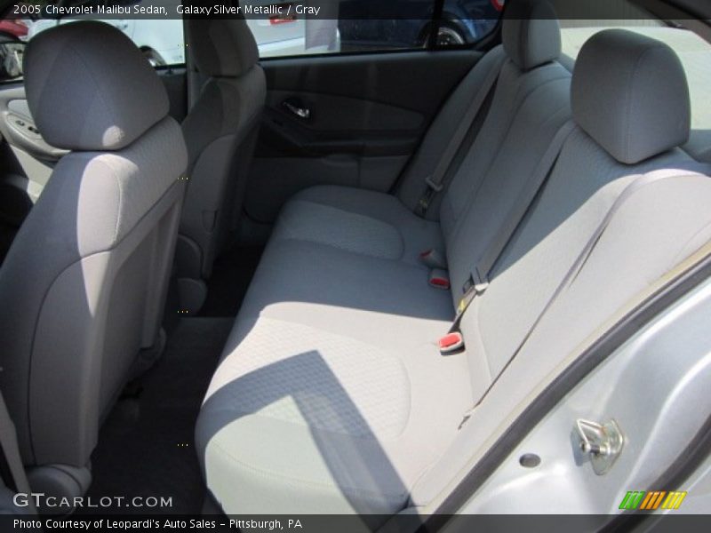 Galaxy Silver Metallic / Gray 2005 Chevrolet Malibu Sedan