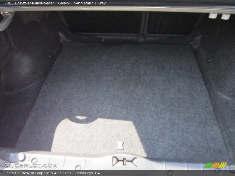 Galaxy Silver Metallic / Gray 2005 Chevrolet Malibu Sedan