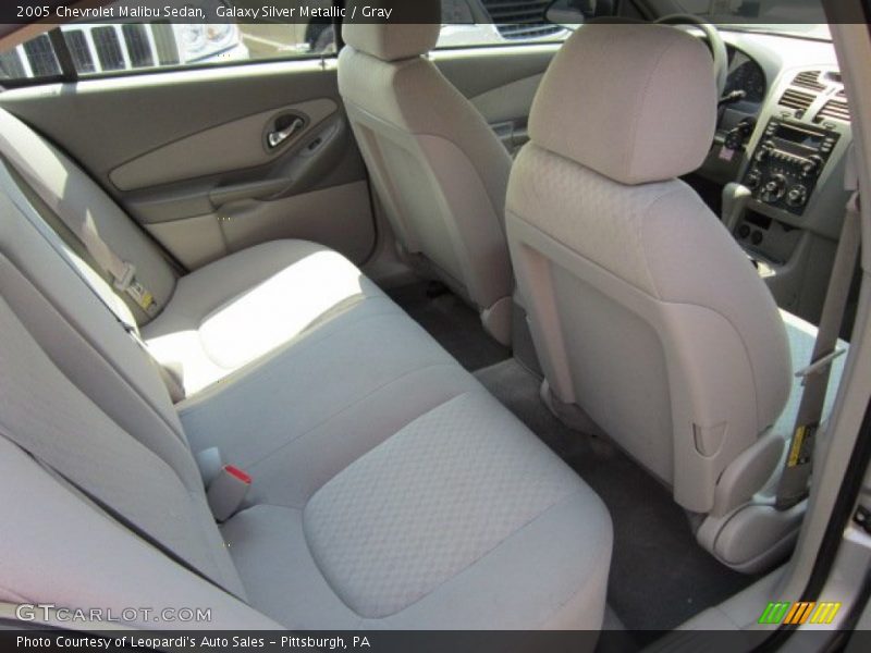 Galaxy Silver Metallic / Gray 2005 Chevrolet Malibu Sedan