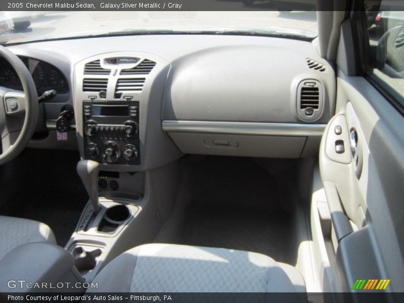 Galaxy Silver Metallic / Gray 2005 Chevrolet Malibu Sedan