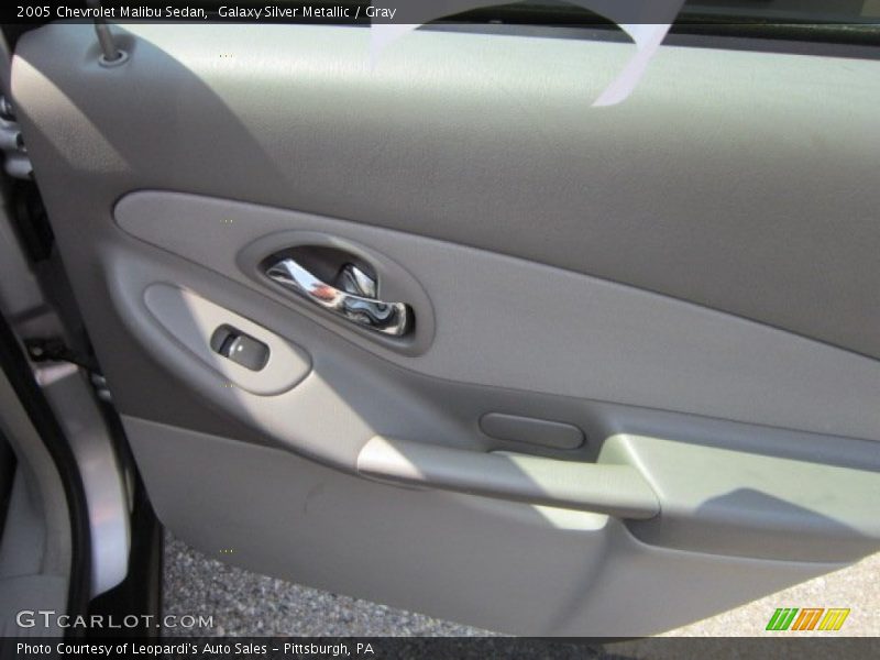 Galaxy Silver Metallic / Gray 2005 Chevrolet Malibu Sedan
