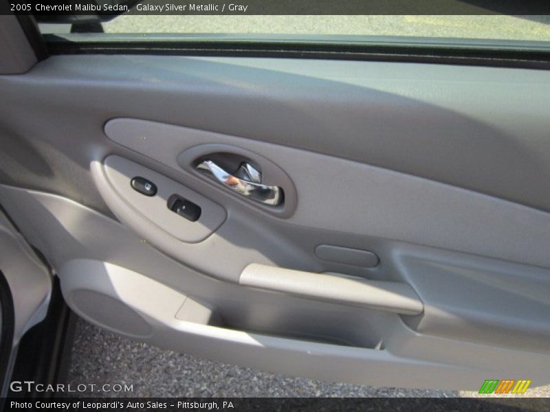Galaxy Silver Metallic / Gray 2005 Chevrolet Malibu Sedan