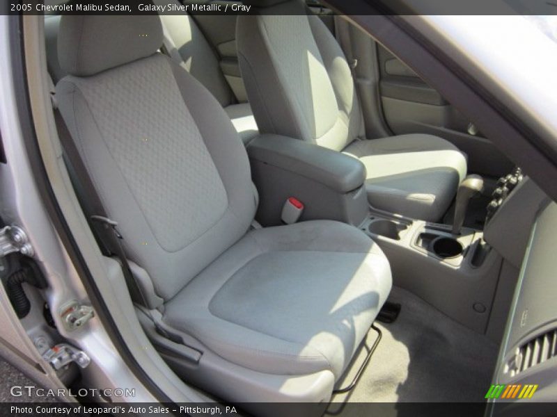 Galaxy Silver Metallic / Gray 2005 Chevrolet Malibu Sedan