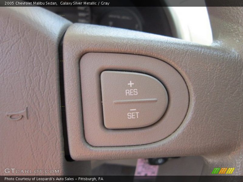Galaxy Silver Metallic / Gray 2005 Chevrolet Malibu Sedan
