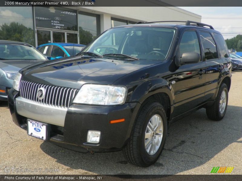 Black / Black 2006 Mercury Mariner Premier 4WD