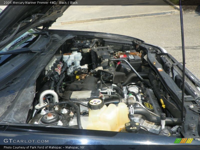 Black / Black 2006 Mercury Mariner Premier 4WD